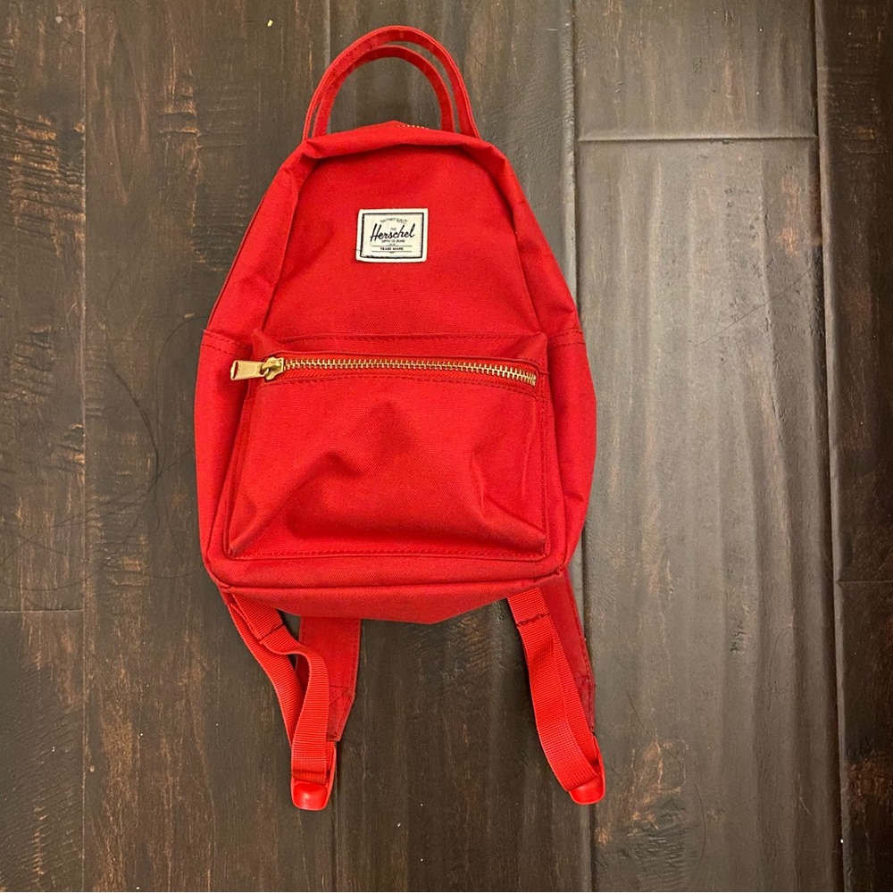 Red Herschel Backpack (Small)